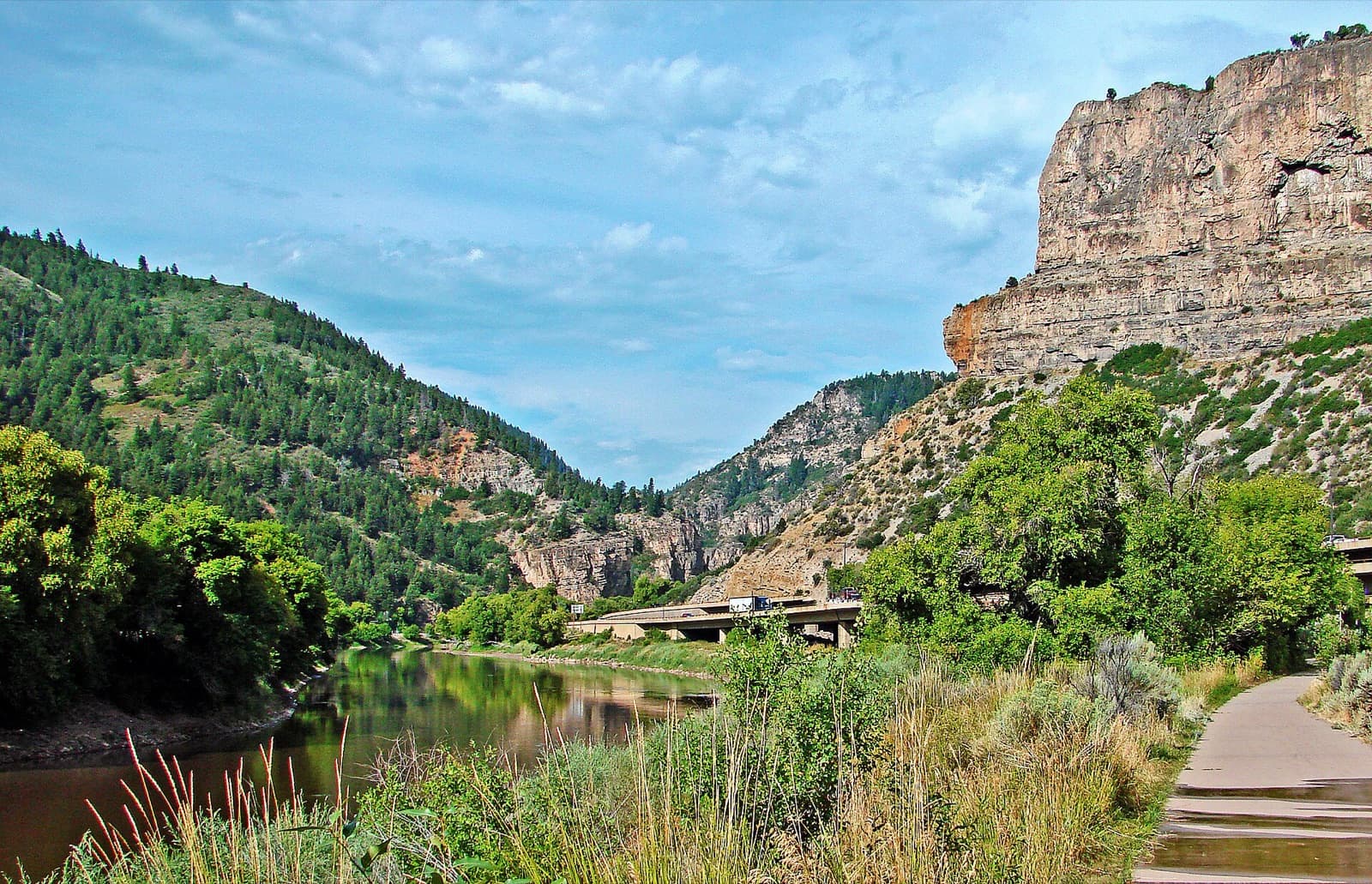 Glenwood Canyon near Aspen, Colorado